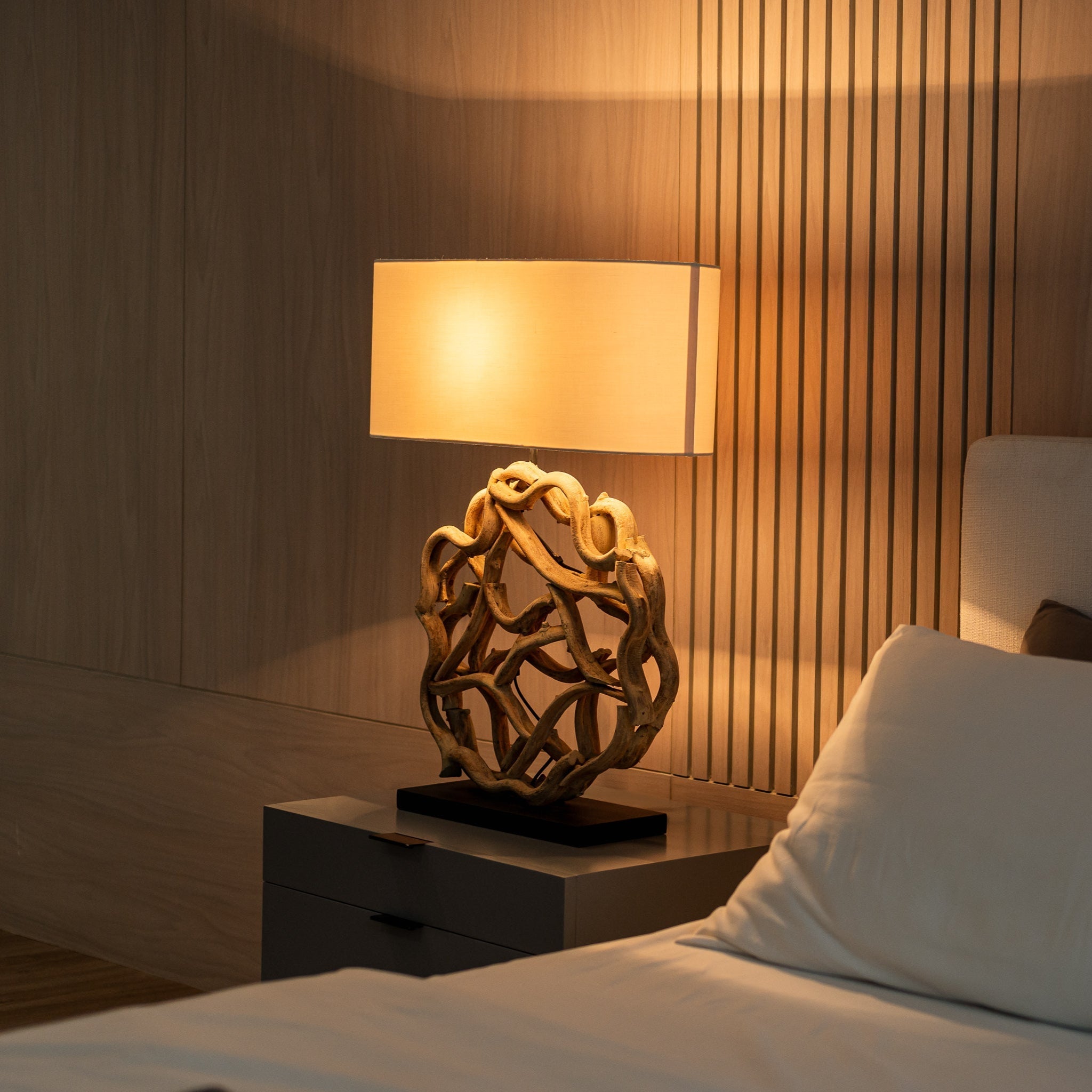 Golden Lotus Table Lamp - Willow Tree DecorLi161