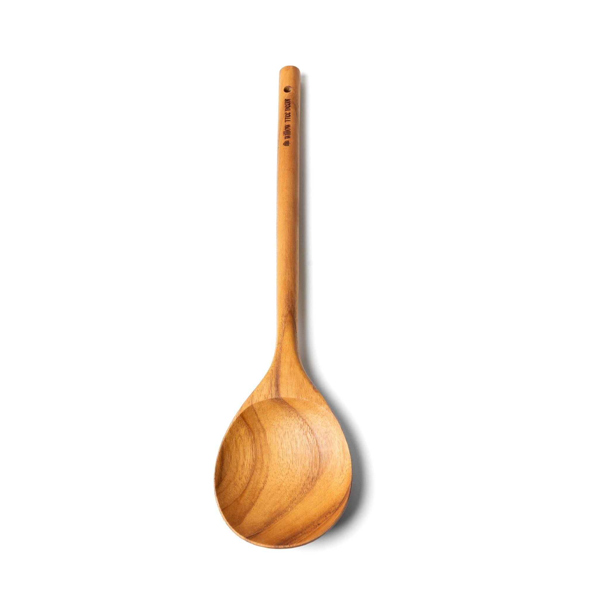 Handmade Teak Wood Kitchen Spoon 34cm - Willow Tree DecorKD223
