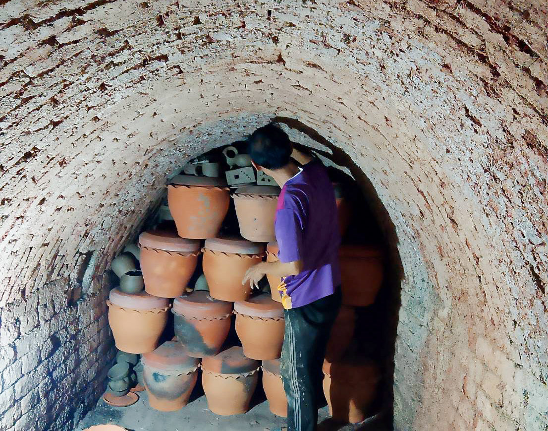 Stacking in the Kiln