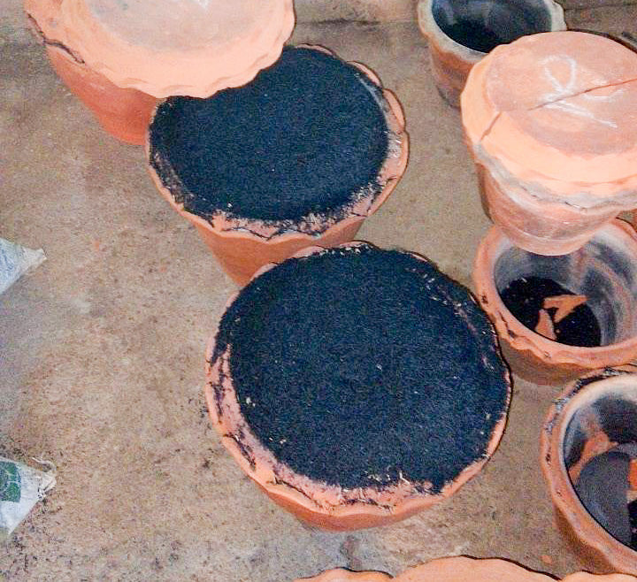 Adding Rice Husks