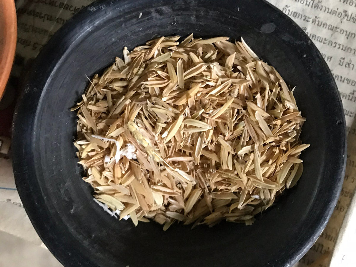 Rice Husks: Nature's Colouring