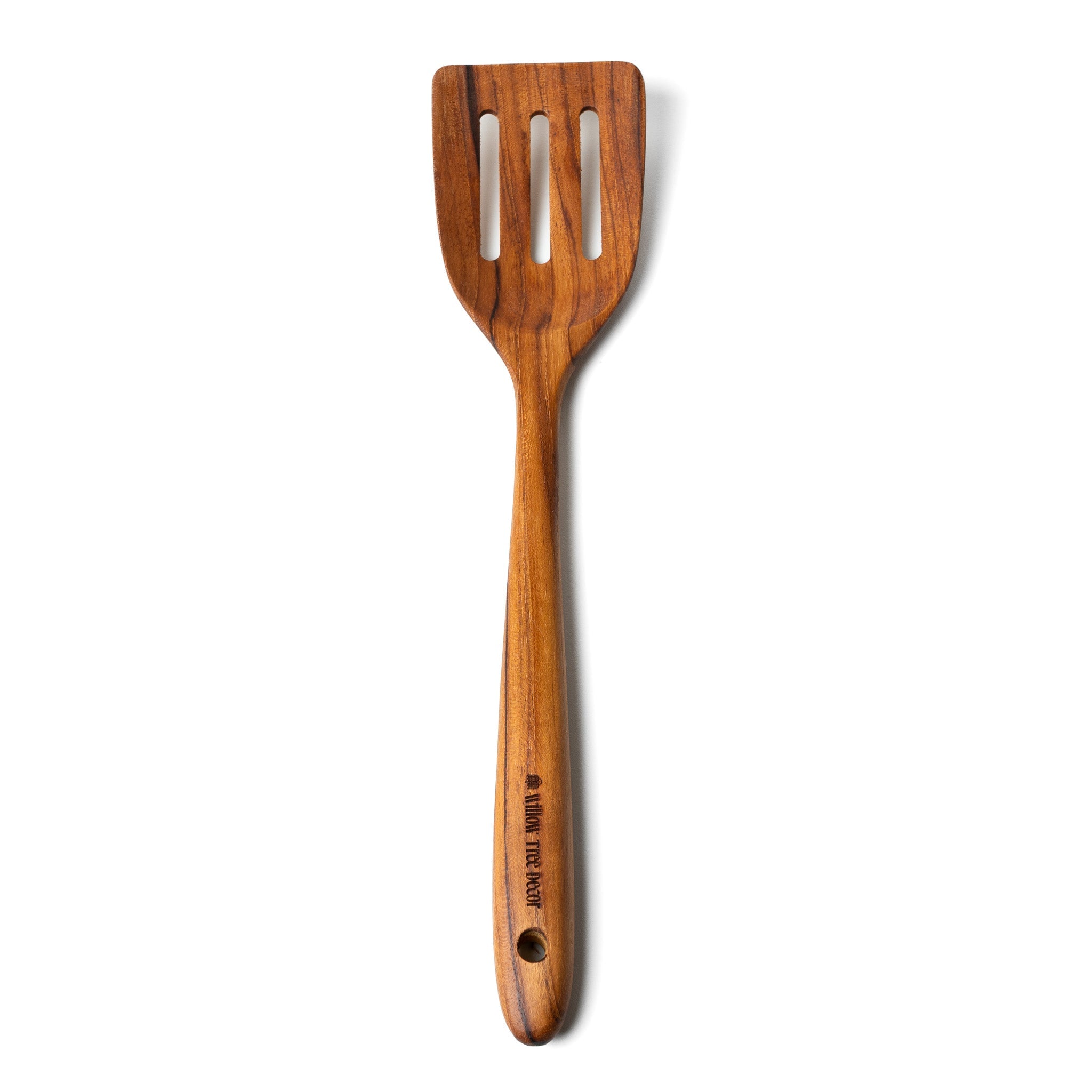 Straight End Slotted Spatula 8x34 cm - Willow Tree DecorKD217