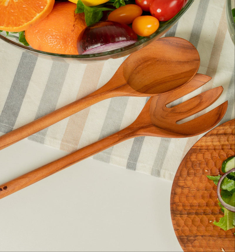 Salad Serving Fork 34cm - Willow Tree DecorKD219
