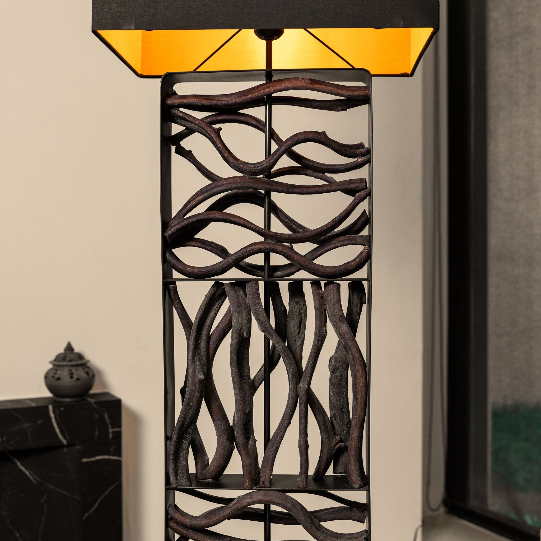 Pearl Mosaic Floor Lamp - Willow Tree DecorLi165