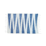 Hand - Woven Blue Wash Large Rug (100x150cm) - Willow Tree DecorSF153