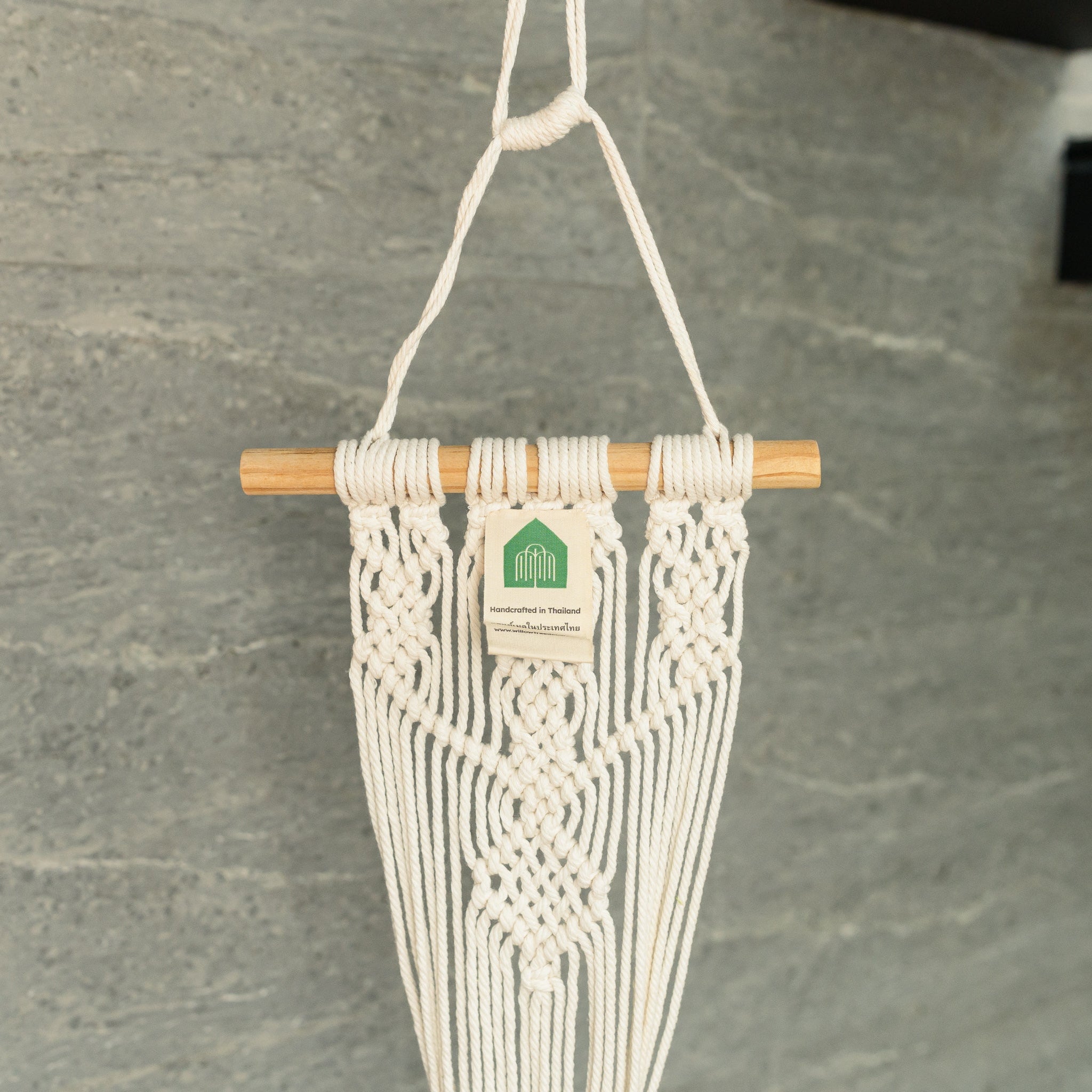 Macrame Plant Wall Hanger - Willow Tree DecorSF209