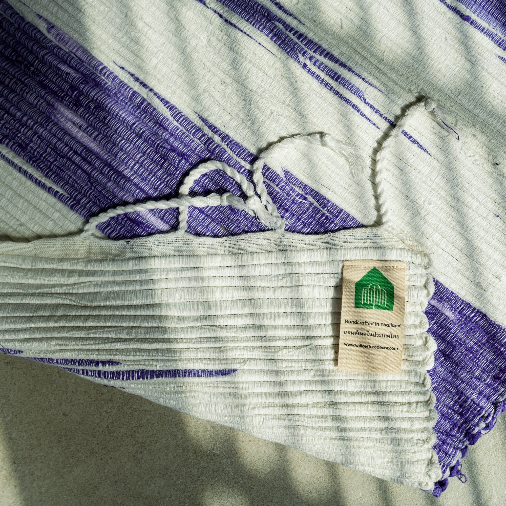 Hand - Woven Blue Wash Mat (52x63cm) - Willow Tree DecorSF155