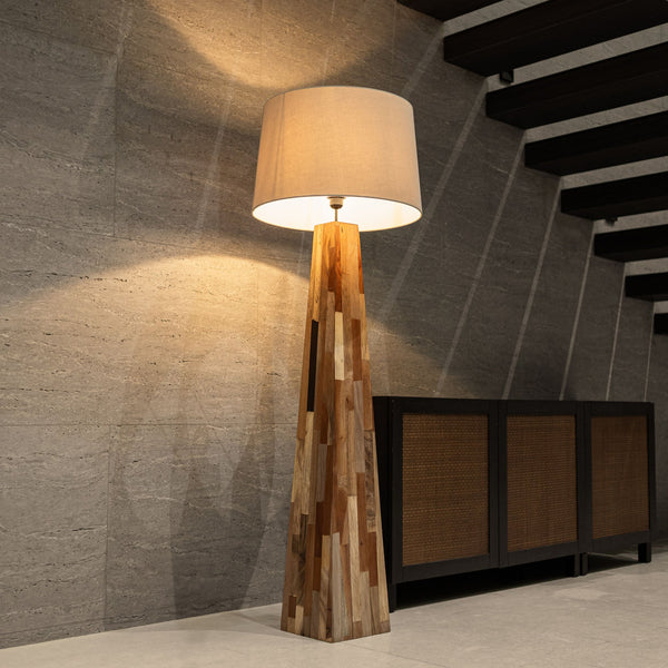 Terracotta Tower Floor Lamp - Willow Tree DecorLi170