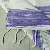 Hand - Woven Blue Wash Large Rug (100x150cm) - Willow Tree DecorSF153