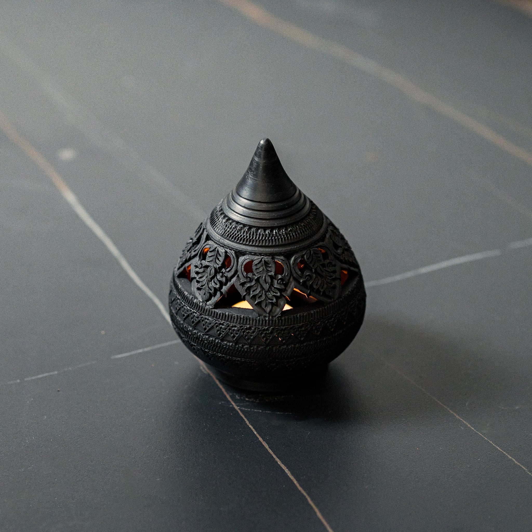 Teardrop Tealight Candle Burner - Willow Tree DecorCB12