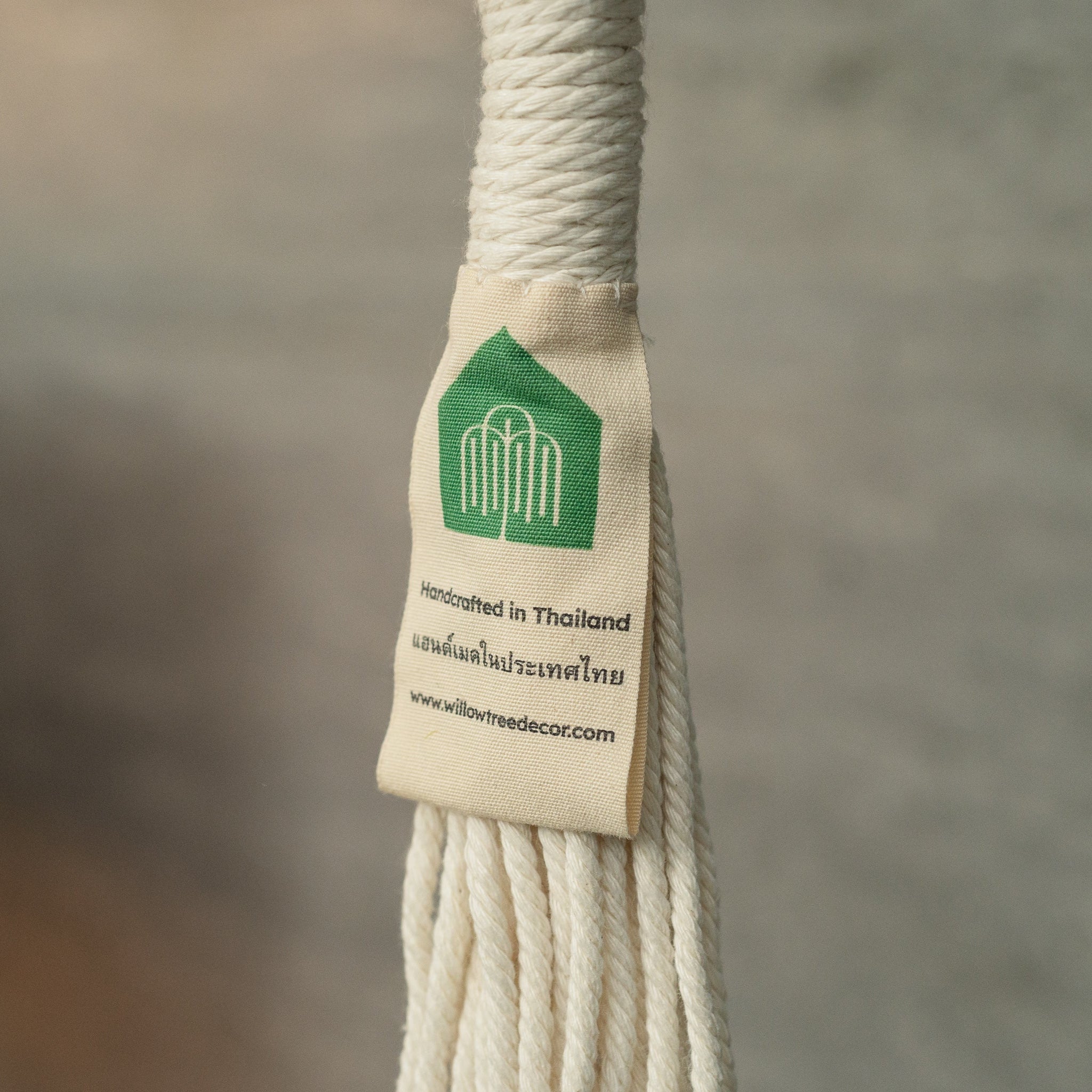 Macrame Plant Hanger - Willow Tree DecorSF208