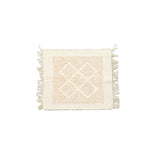 Hand - Woven Neutral Mat (52x63cm) - Willow Tree DecorSF151