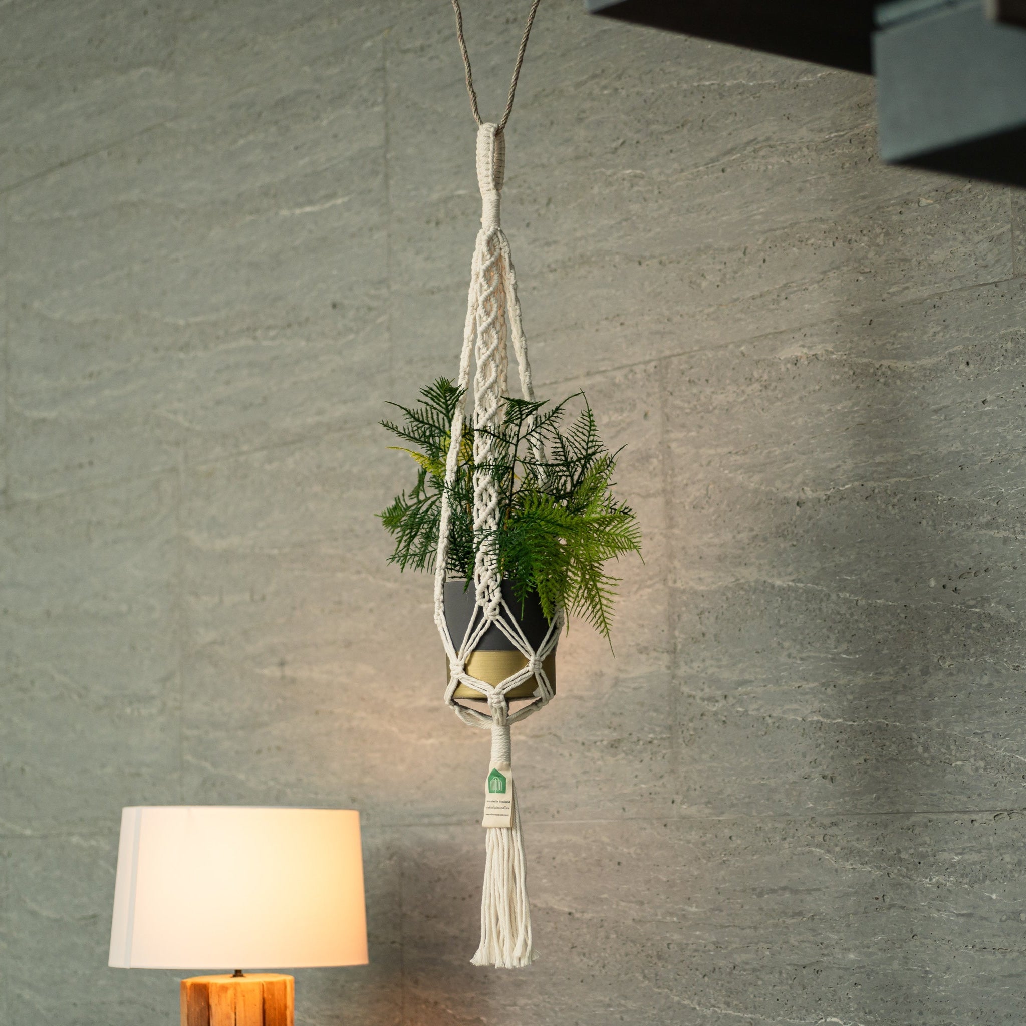 Macrame Plant Hanger - Willow Tree DecorSF208