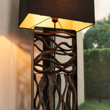 Pearl Mosaic Floor Lamp - Willow Tree DecorLi165