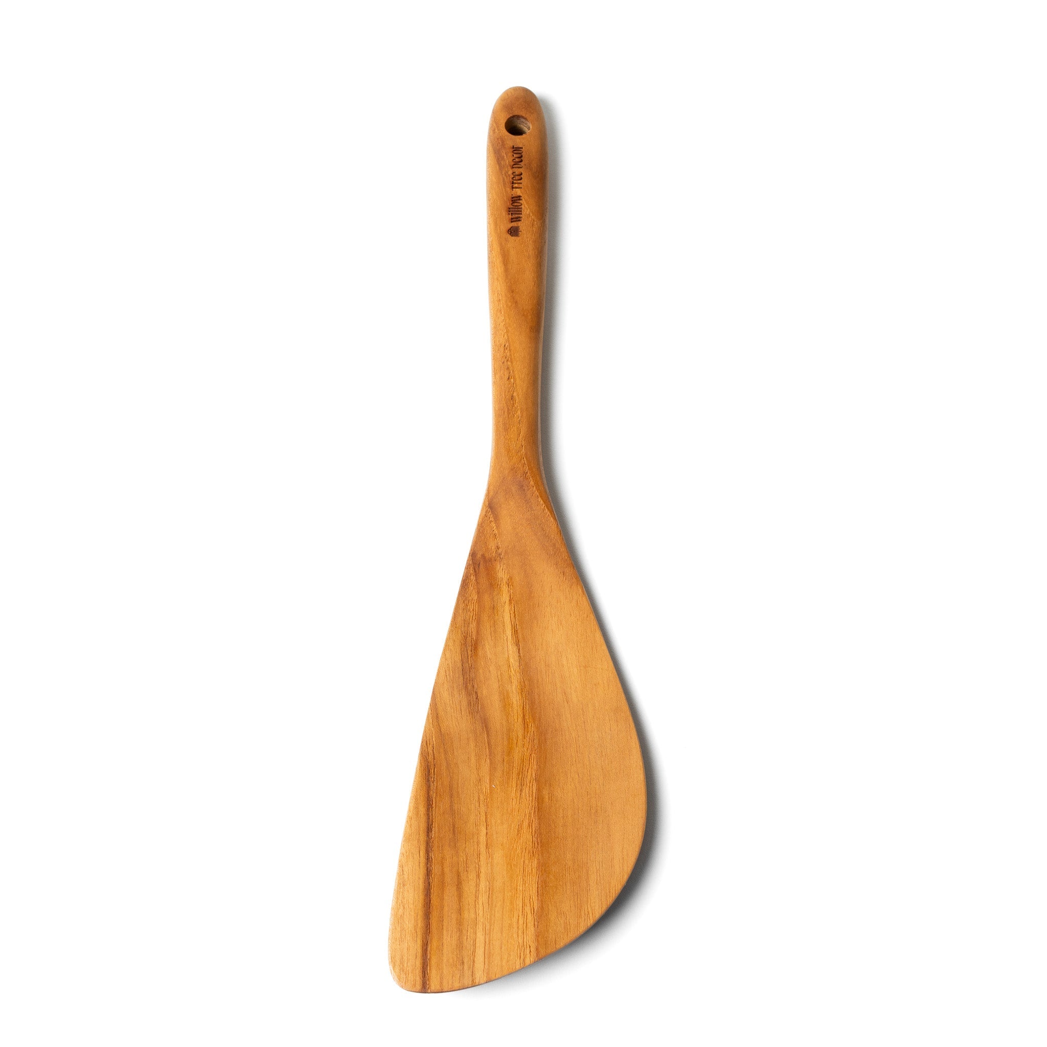 Teak Wood Oblique Spatula 7x34 cm - Willow Tree DecorKD215