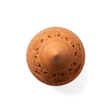 Handmade Burnt Orange Teardrop Tealight Burner - Willow Tree DecorCB231