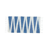 Hand - Woven Blue Wash Hall Rug (52x130cm) - Willow Tree DecorSF154