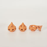 Ceramic Tealight Mini-Burners (set of 6) - Willow Tree DecorCB12T1035